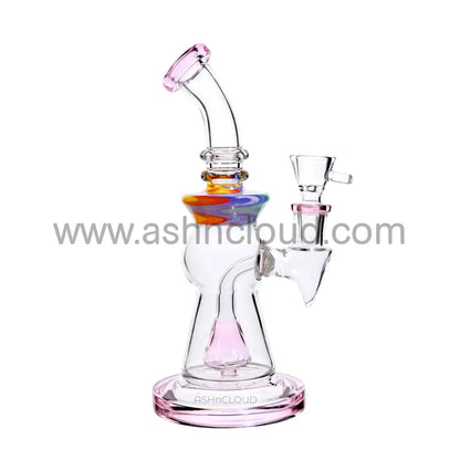 9 In - Ball One-Tone Slime Colors Glass Bong