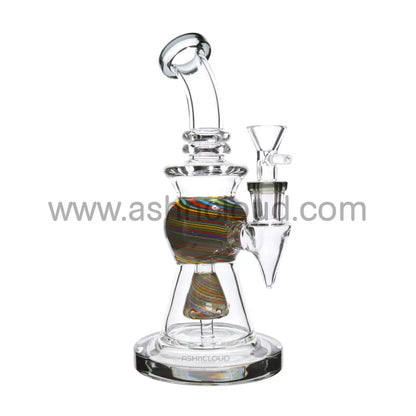 9 In - Ball Wig Wag Curvy Glass Bong