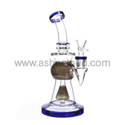 9 In - Ball Wig Wag Curvy Glass Bong