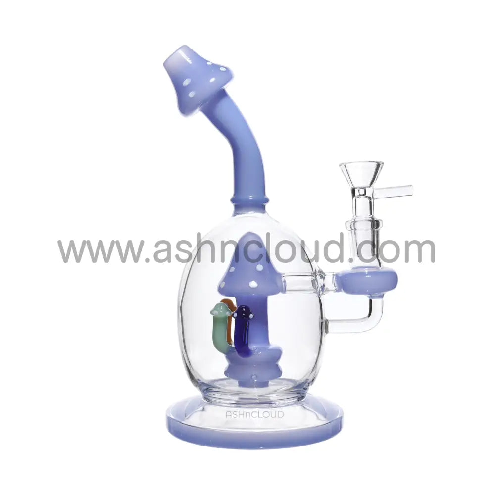 9 In - Capsule Mushroom Glass Bong