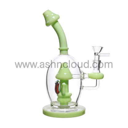 9 In - Capsule Mushroom Glass Bong