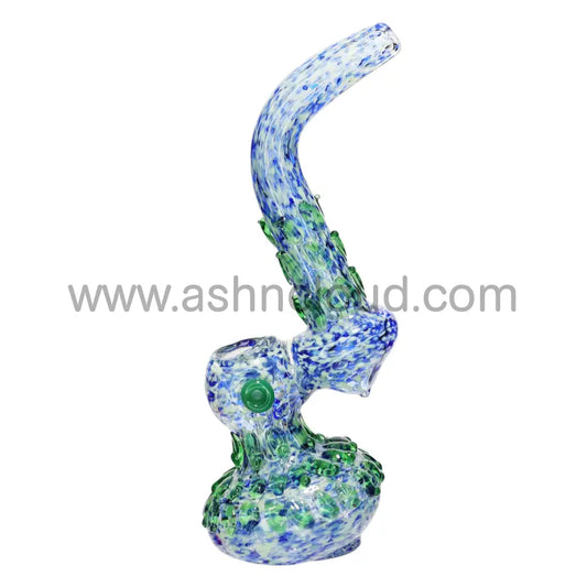 9 In - Confetti Fancy Glass Bubbler