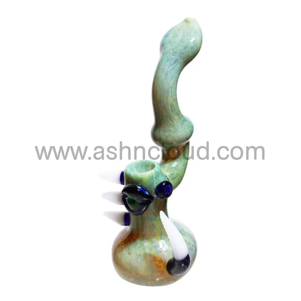 9 In - Crazy Eye Monster Glass Bubbler