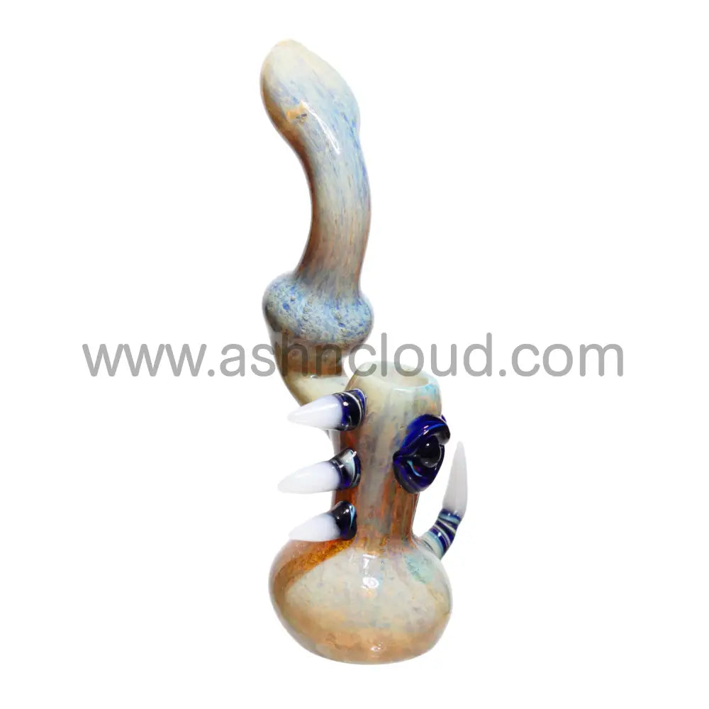 9 In - Crazy Eye Monster Glass Bubbler