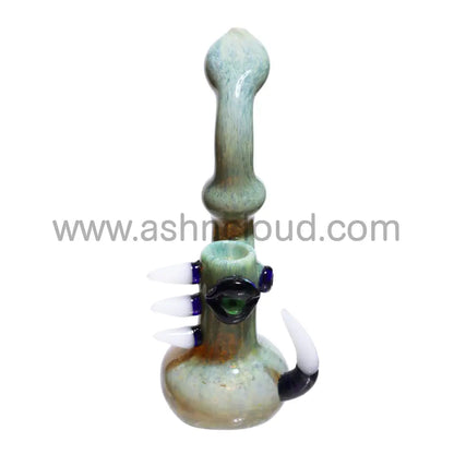 9 In - Crazy Eye Monster Glass Bubbler