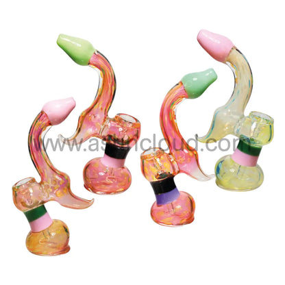 9 In - Exotic Multicolor Bubbler