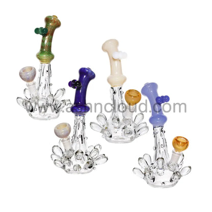 9 In - Fancy Bubbler Beaker Bong