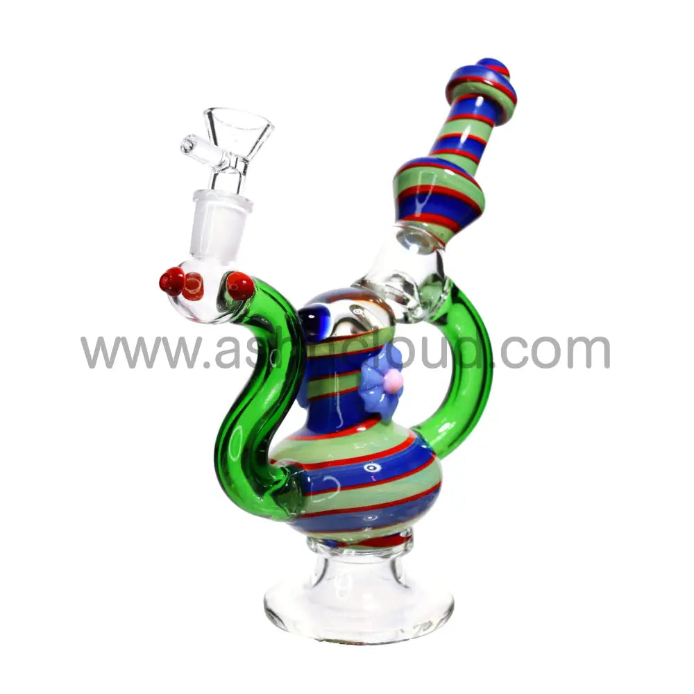 9 In - Fancy Bubbler Flower 6 Design