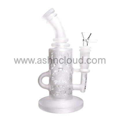 9 In - Frozen Vent Neck Glass Bong