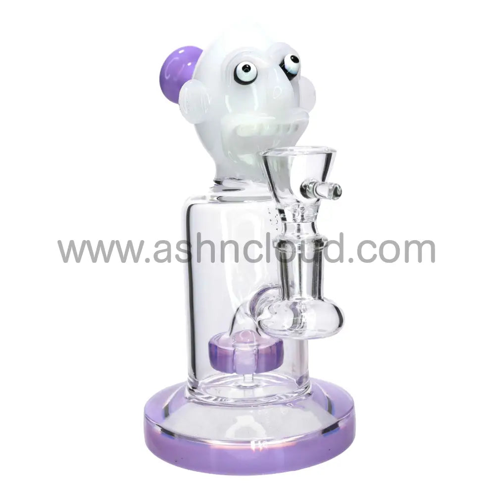 9 in - Monster Head Glass Bong