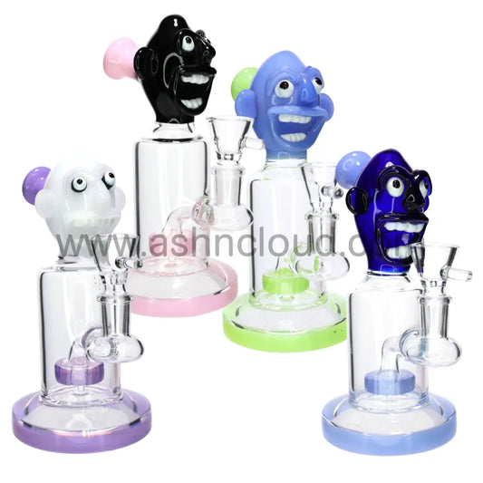 9 in - Monster Head Glass Bong