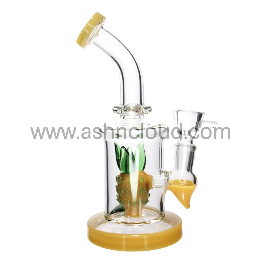 9 In - Pineapple Glass Bong