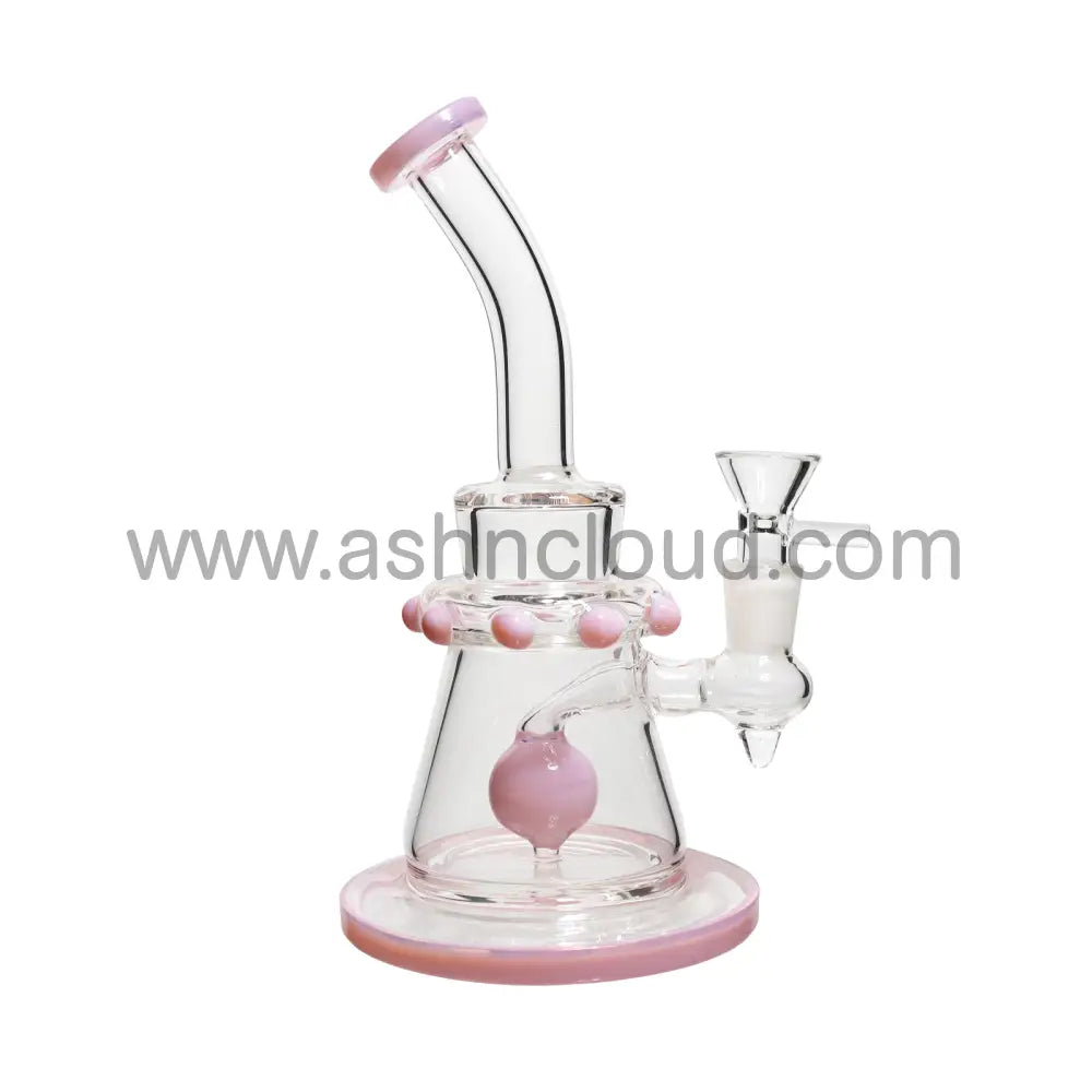 9 In - Slime Colors Vent Neck Glass Bong