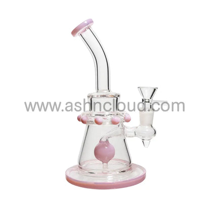 9 In - Slime Colors Vent Neck Glass Bong