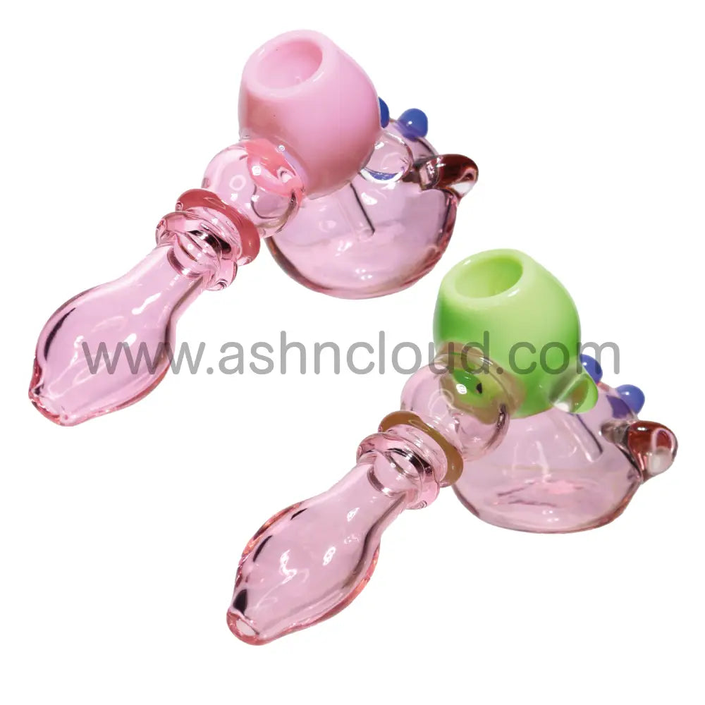 9 Inch Translucent Slime Color Glass Hammer