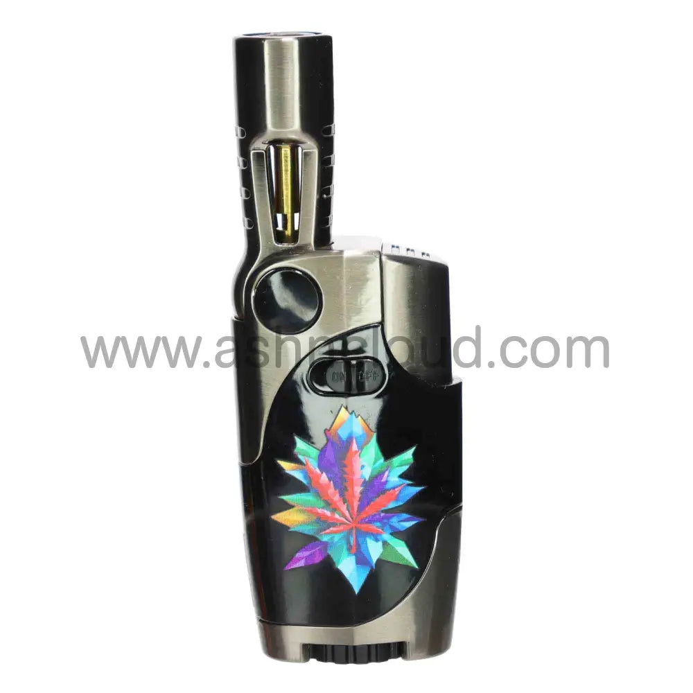 9 Pcs - Dab Scorch Torch Weed Design With Display Adjustable 45 To 90 Degree $8.75 Each