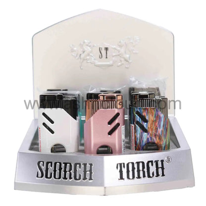 9 Pcs - Scorch Torch 3 T Jet Flame Fancy Multidesign $6.5 Each