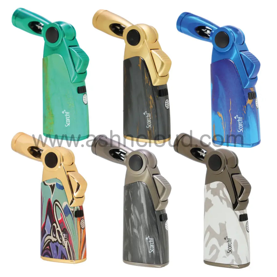Angle Adjustable Jet Flame Scorch Torch, 9-Piece