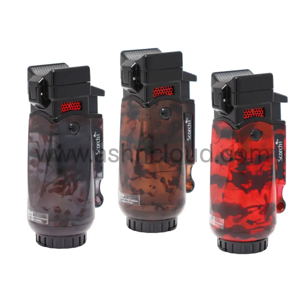 9 Pcs - Scorch Torch Auto Open 4 T Flame Handle With Display