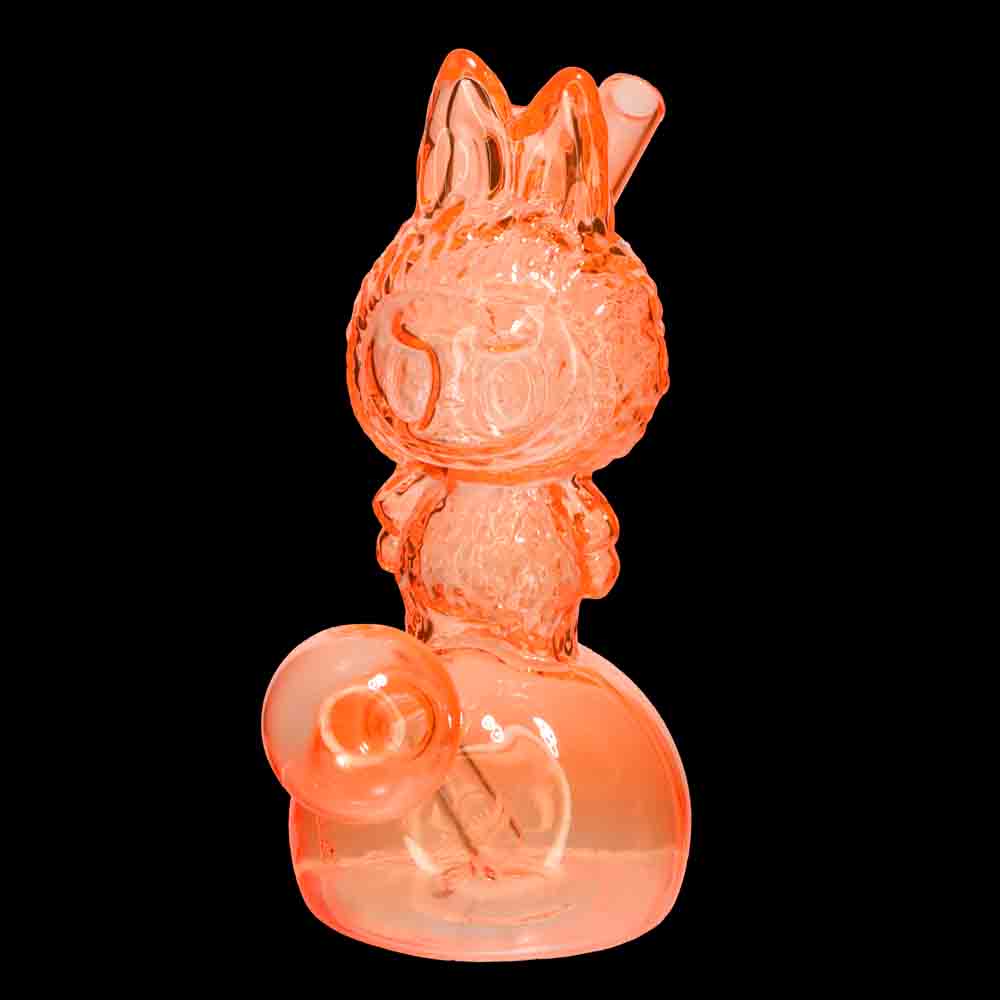 6" Labubu Character Style Oil Burner Water Pipe – Wholesale Color Glass Figure