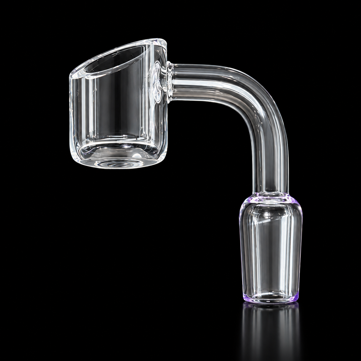 14mm Slanted Top Quartz Banger – 45° Cut