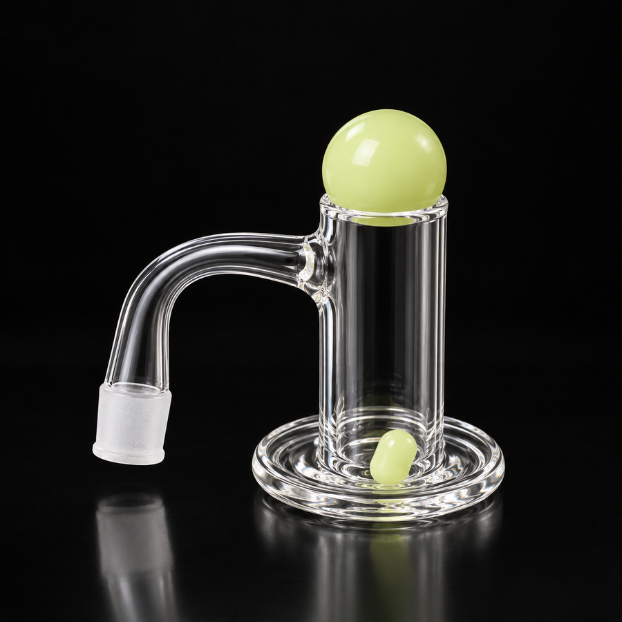 14mm Quartz Banger with Insert & Spinner Cap