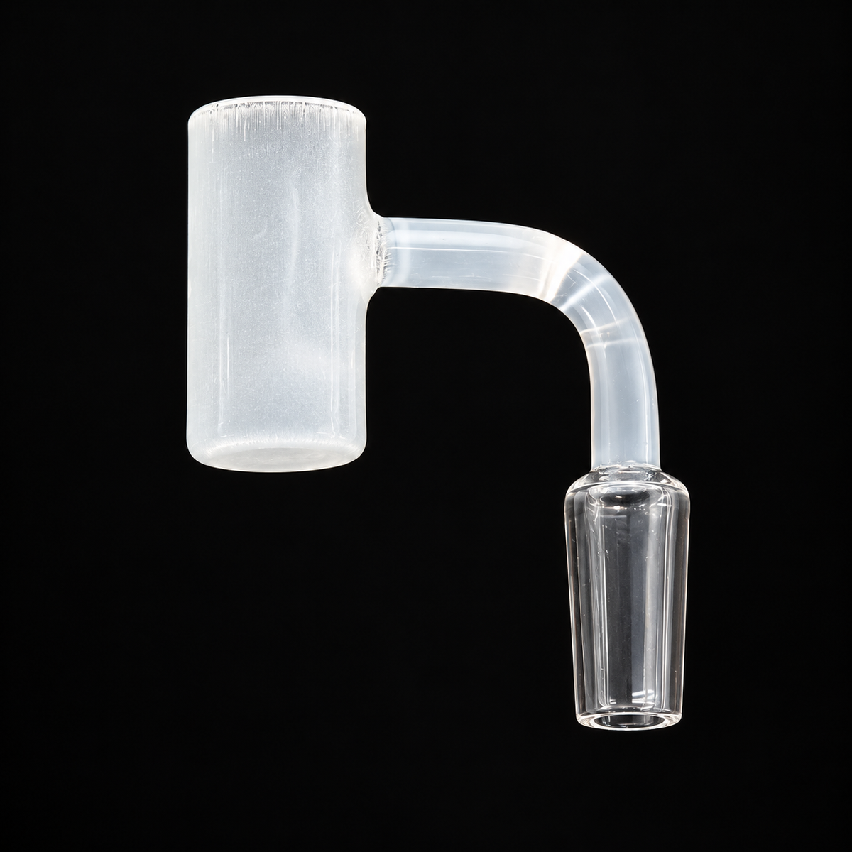 14mm Frosted Sandblasted Quartz Banger – 90°