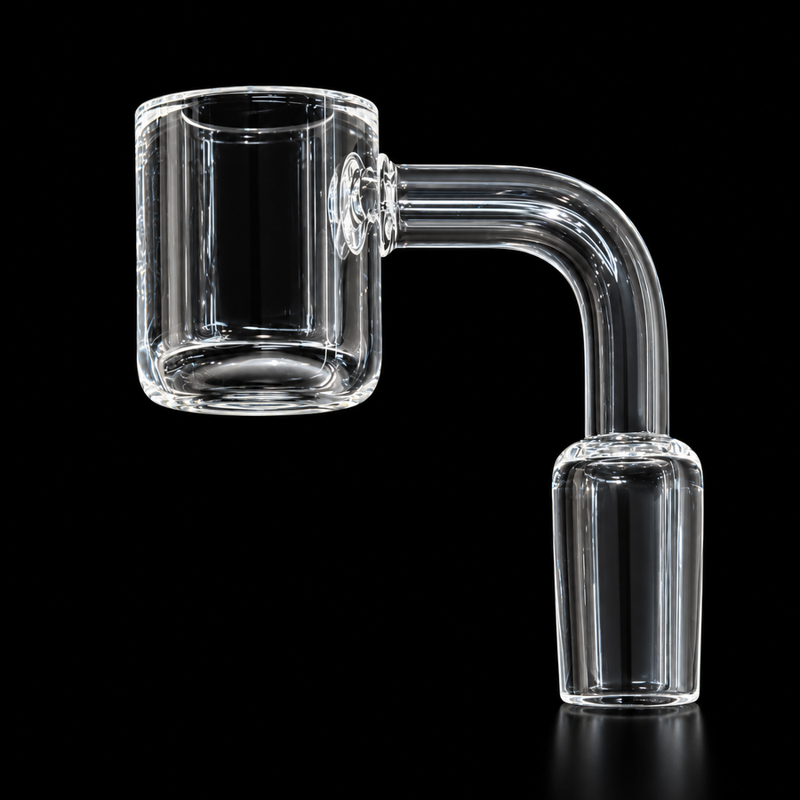 14mm 90 Degree Flat Top Quartz Banger