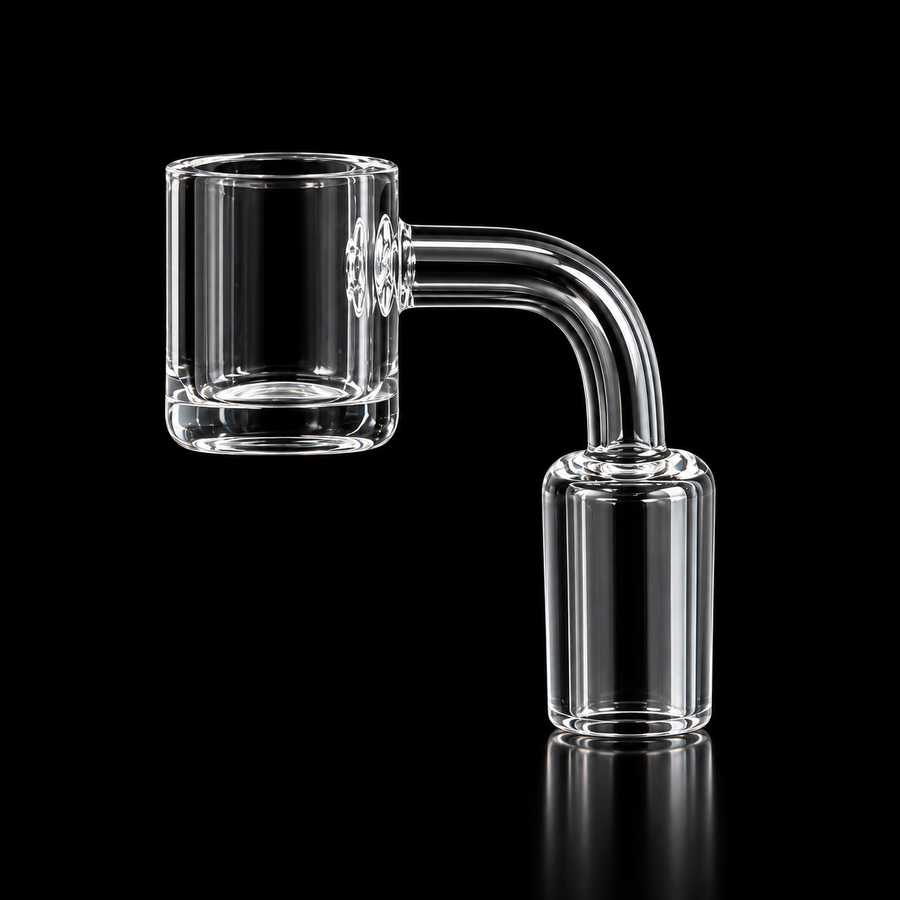 18mm Flat Top Quartz Banger – 90°
