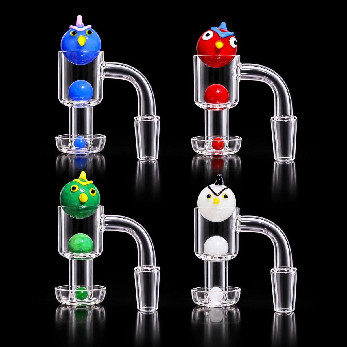 14mm Angry Bird Quartz Banger Terp Slurper