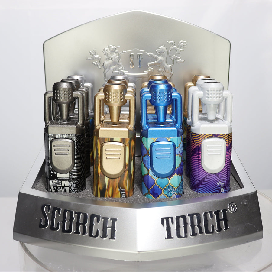 Scorch Torch 61843 Butane Torch, 12-Piece