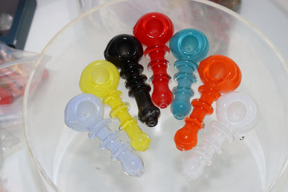 105 pcs – NEW 2025 JAR #2 Glass Hand Pipe Spoon $1.85 ea