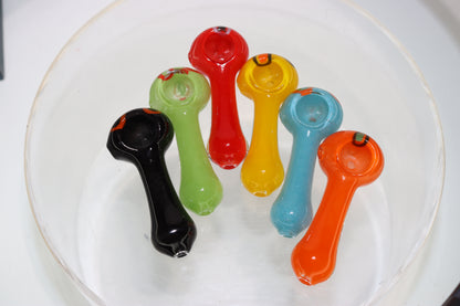 110 pcs – NEW 2025 JAR #8 Glass Hand Pipe Spoon $2.10 ea