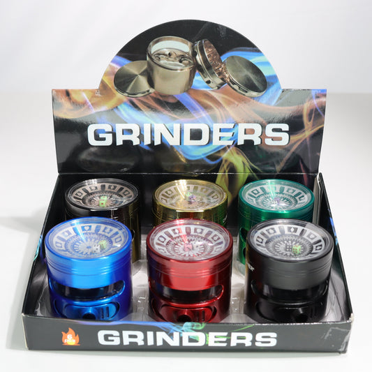 6 pcs - Stylish Fancy Casino Grinder
