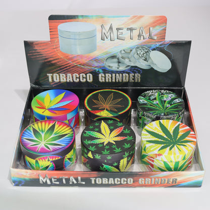 6 pcs - 2.5" 63mm Weed Metal Grinder $8.50 ea
