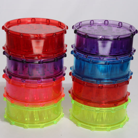 8 pcs - PACK Jumbo Plastic Grinder 4 inch