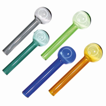 USA Made 4" Heavy Glass Oil Burner – Thick Colored Pipes Wholesale | Smoke Shop Supply