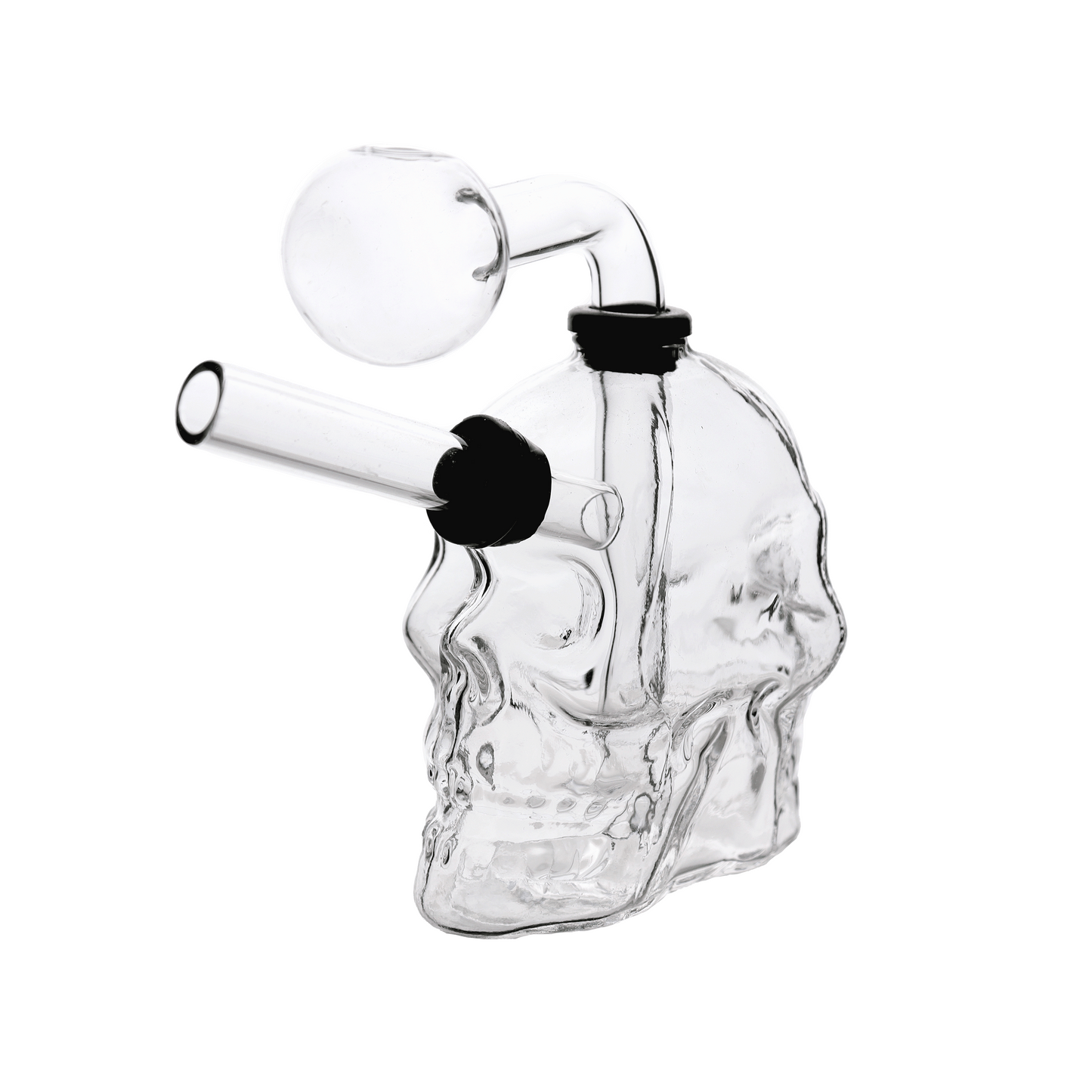 Wholesale 5" Skull Oil Burner Water Pipe – Bend Glass Design