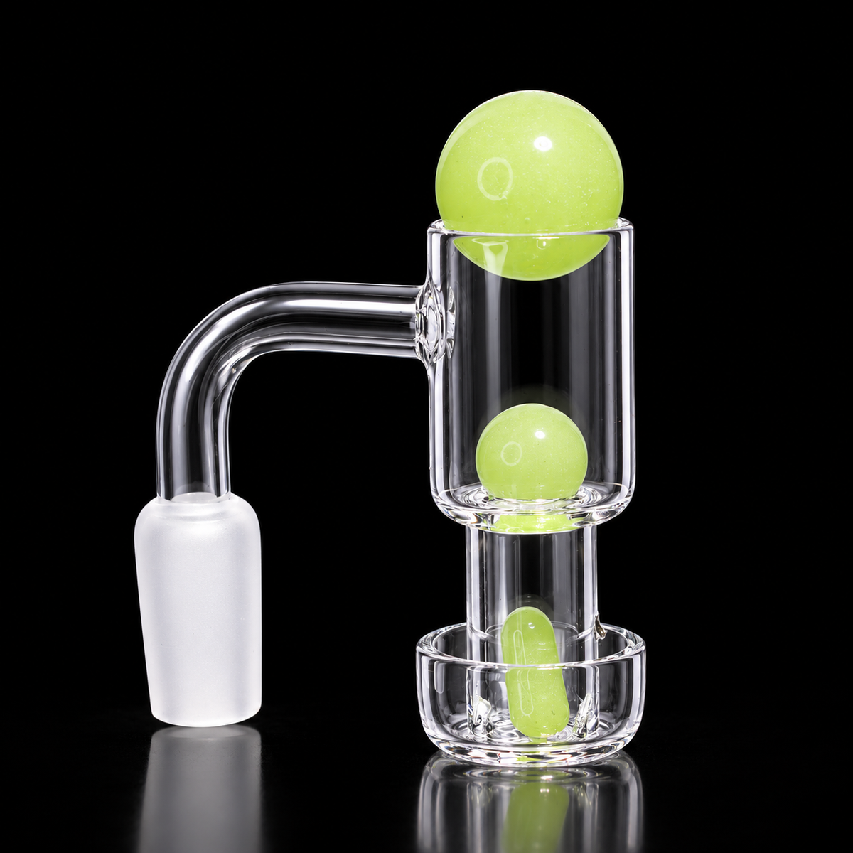 14mm Glow in the Dark Quartz Banger Terp Slurper