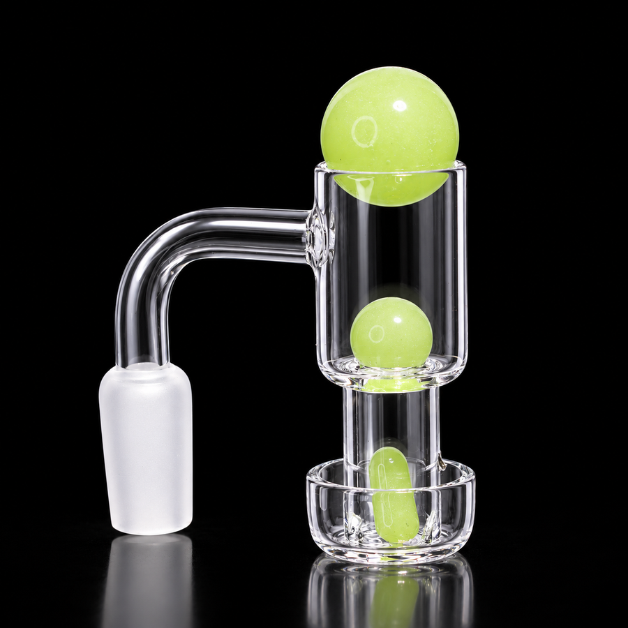 14mm Glow in the Dark Quartz Banger Terp Slurper