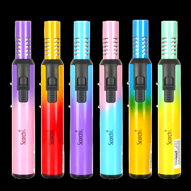Scorch Torch 61803 Long Pen-Style Butane Torch Lighter – Assorted Colors Wholesale
