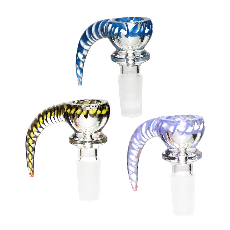 14mm Plaited Border Horn Glass Bowl