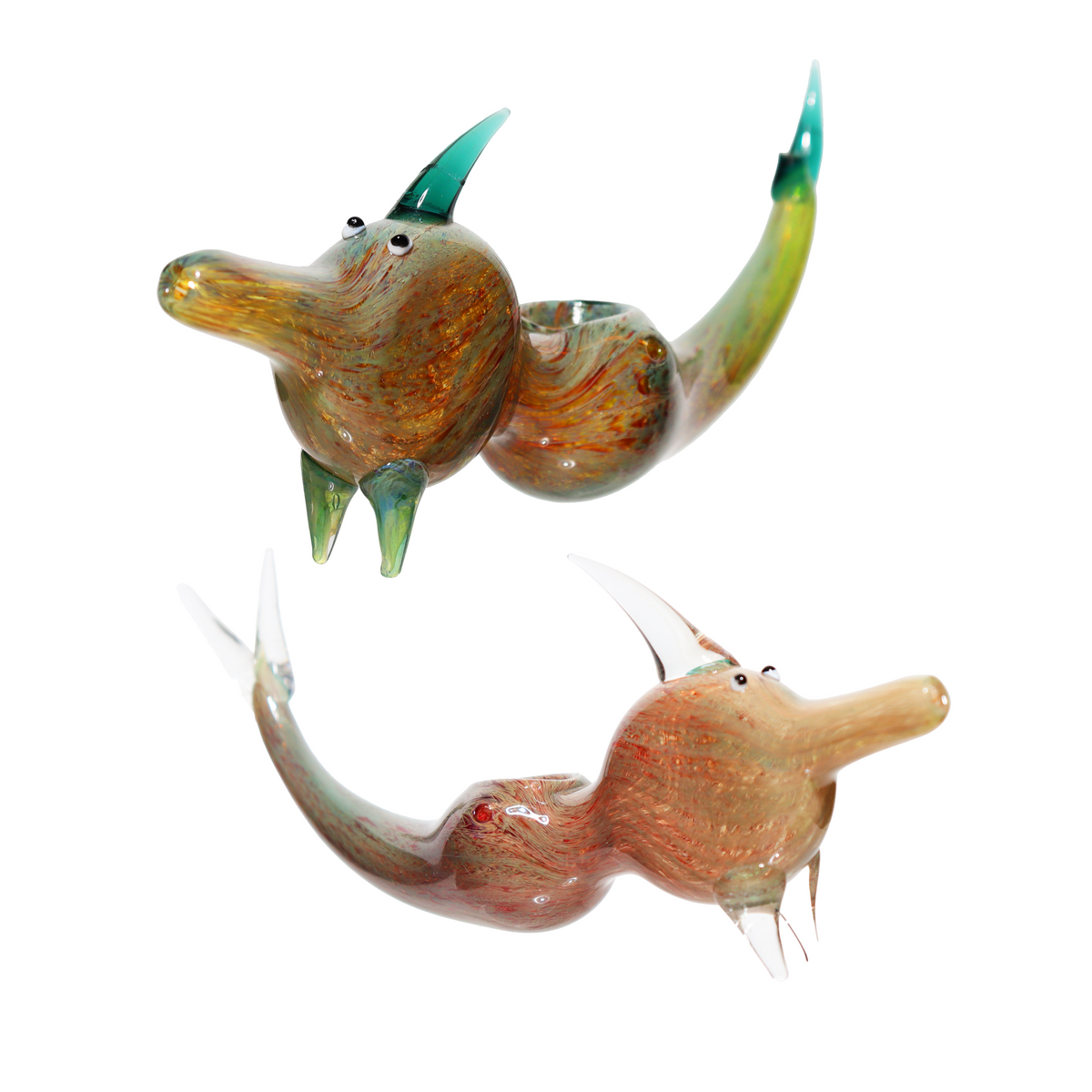 5 In - Swordfish Glass Hand Pipe