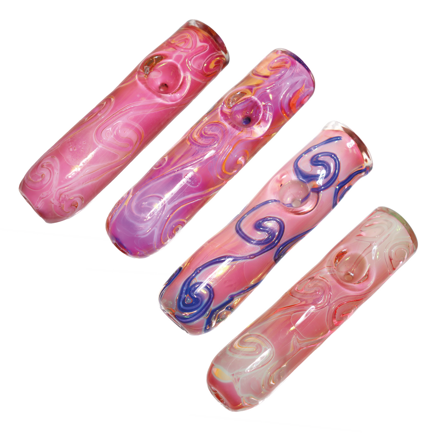 6 Inch Swirl Tube Glass Hand Pipe
