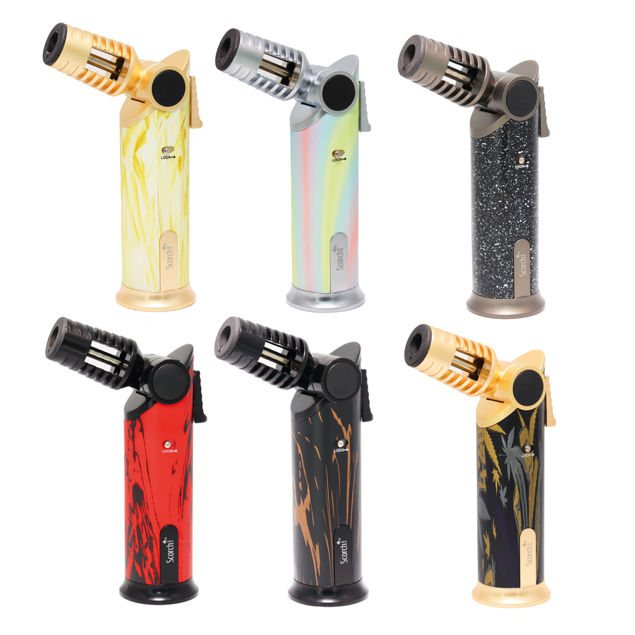 Adjustable Angle Fancy Scorch Torch, 9-Piece