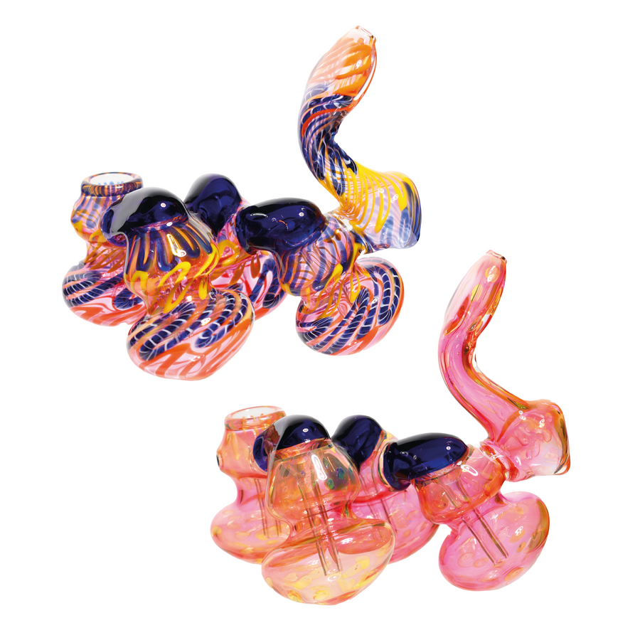 5 Inch Super Exotic Fancy Glass Bubbler