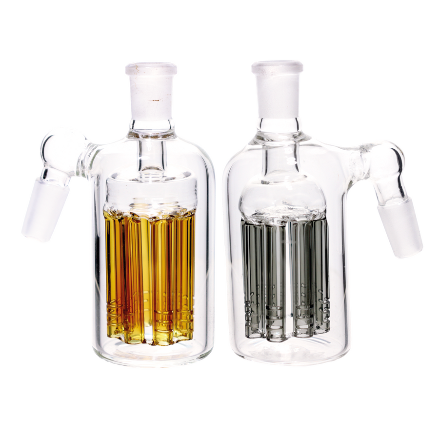 5 Inch 8-Chamber Multicolor 90 Degree Ash Catcher