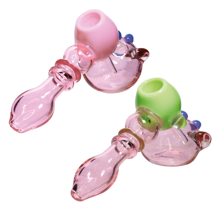 9 Inch Translucent Slime Color Glass Hammer