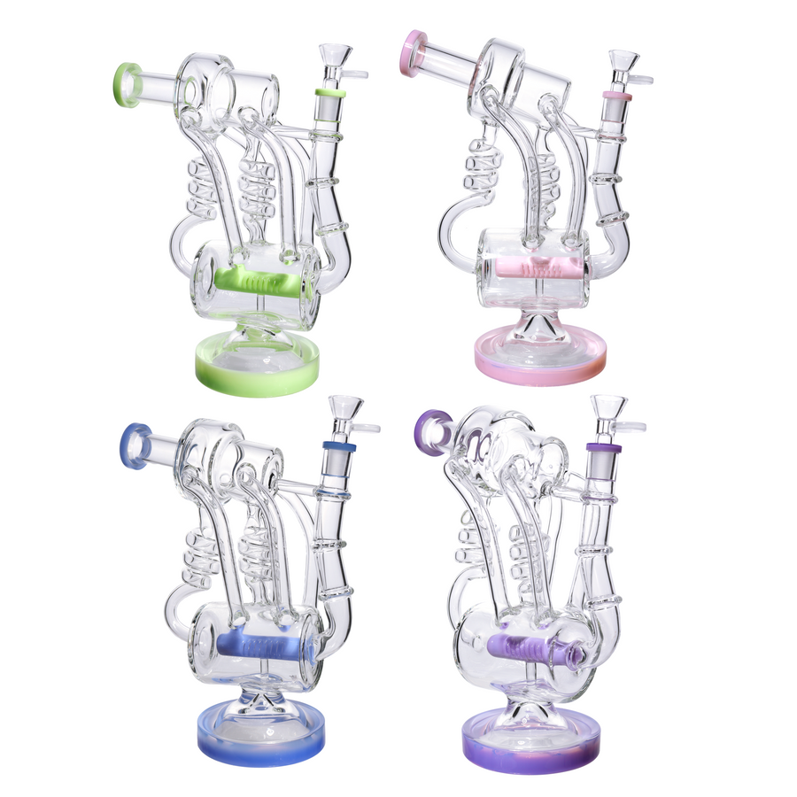 10 Inch Luxury Inline Glass Recycler