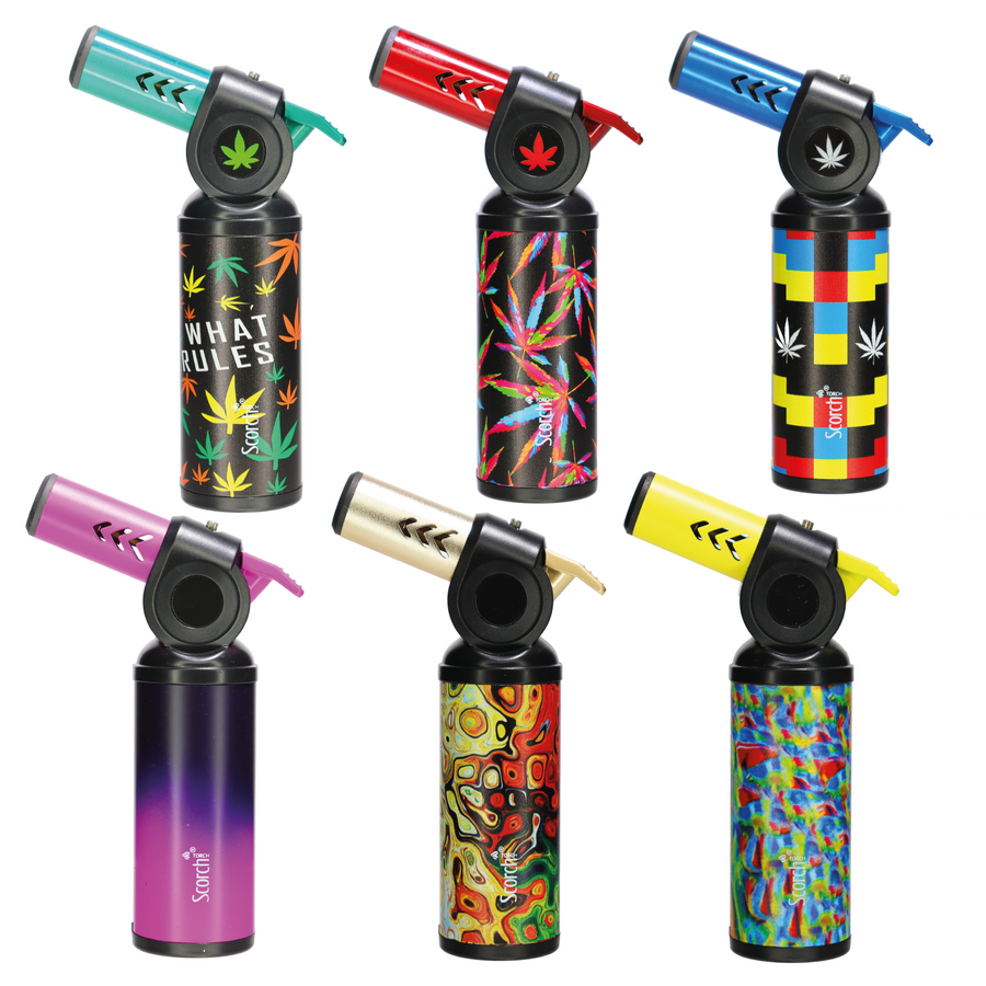 45 Degree Weed Jet Flame Scorch Torch, 9-Piece